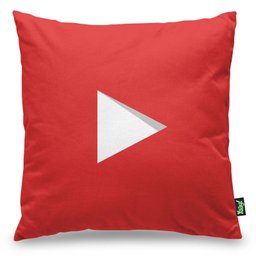 Almofada Youtube Play Button Subscribe - 1