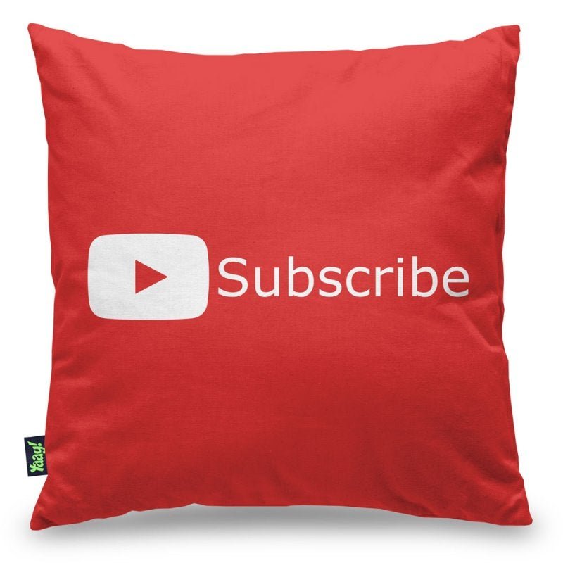 Almofada Youtube Play Button Subscribe - 2