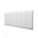 Ver imagem 1 de Placas Cabeceira Casal 140cm X 60cm 7 Placas Courino Branco