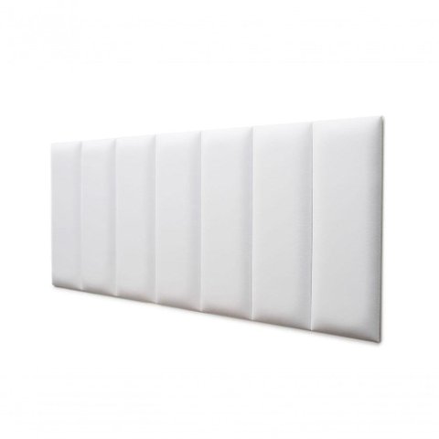 Placas Cabeceira Casal 140cm X 60cm 7 Placas Courino Branco