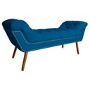 Ver imagem 1 de Recamier Sofá Divã Namoradeira Sienna 160cm Queen Suede