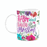 Caneca Floral Mães - a Flor Mais Linda do Meu Jardim - 1