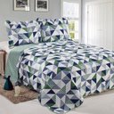 Ver imagem 1 de Colcha Evoluition Patchwork Queen 240x260 Veridiana Camesa