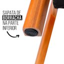 Ver imagem 5 de Kit 2 Cadeira de Jantar Madeira Maciça Alice Estofada Premium Ergonomica Confortável Di Franco