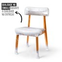 Ver imagem 7 de Kit 2 Cadeira de Jantar Madeira Maciça Alice Estofada Premium Ergonomica Confortável Di Franco