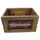 Ver imagem 1 de Mini Engradado Decorativo Madeira Budweiser Vintage Concept