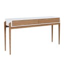 Ver imagem 3 de Aparador Hall de Entrada Brisa 160cm C/ Gavetas Moderno Merk