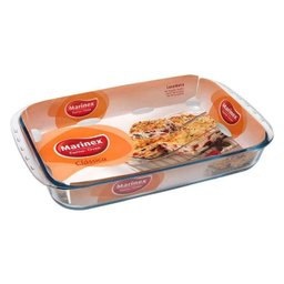 Assadeira Retangular Funda 3,7 Litros Marinex - 1