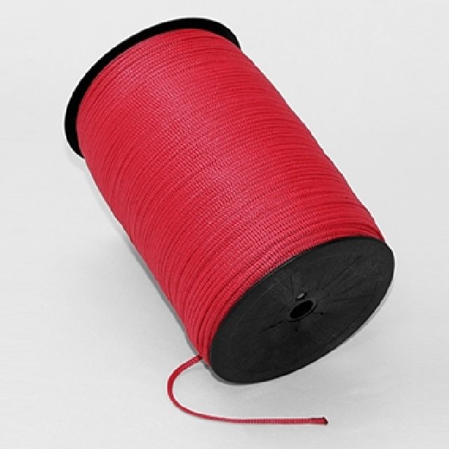 Cordão 5/1 4mm Vermelho 1kg