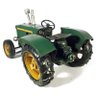 Trator Miniatura Grande Metal Verde Goods - 4