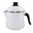 Ver imagem 1 de Leiteira Aço Esmaltado Bojuda 2 Litros Branco Ewel