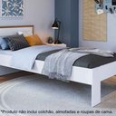 Ver imagem 2 de Cama de Solteiro para Colchões de 190x90cm Los Angeles Branco Cm092 Art In Móveis