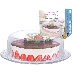 Boleira Bari 32cm com Tampa de Acrílico Ruvolo
