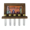 Ver imagem 1 de Porta Temperos Madeira 5 potes Fogão a Lenha Vintage Concept