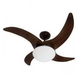 Ventilador de Teto Mareiro Marrom Café com 4 Pás Tabaco 127V - Tron - 1 Ventilador de Teto Mareiro Marrom Café com 4 Pás Tabaco 127V - Tron - 1