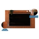Ver imagem 3 de Painel Quarto P/ Tv até 65 Pol Lume Ripado C/ Prateleira 175x108cm Freijo - Dj Móveis