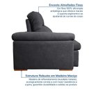 Ver mais imagens de Sofá Retrátil e Reclinável 210cm Botero CabeCasa MadeiraOriginals