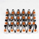 Ver imagem 2 de Kit com 24 Bicos de Confeitar em Inox com 01 Adaptador e 01 Caixa