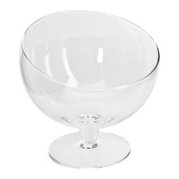 Taça Boca Torta, Bomboniere em Vidro 19x14cm - Festas, Buffet, Hotéis - 1,8 Litros - 1