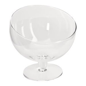 Taça Boca Torta, Bomboniere em Vidro 19x14cm - Festas, Buffet, Hotéis - 1,8 Litros