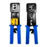 Alicate Crimpagem Cabo Rede RJ45 RJ12 RJ11 Conector Vazado - 1