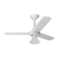 Ver imagem 1 de Ventilador de Teto Loren Sid Tulitha Branco Pás Brancas - 127V