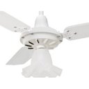 Ver imagem 2 de Ventilador de Teto Loren Sid Tulitha Branco Pás Brancas - 127V