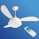 Ver imagem 1 de Ventilador de Teto Pérola Branco Loren Sid com Controle Remoto - 127v