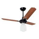 Ver imagem 3 de Ventilador de Teto Lumi Loren Sid Preto Pás Mogno com Controle Remoto - 220V