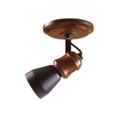 Ver imagem 1 de Spot Simples em Madeira Rústico Linha Country Madelustre