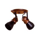 Ver imagem 1 de Spot Duplo em Madeira Rústico Linha Country Madelustre