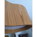 Ver imagem 6 de Lustre Pendente Semi Cilíndrico 100cm em Madeira Louro Freijó