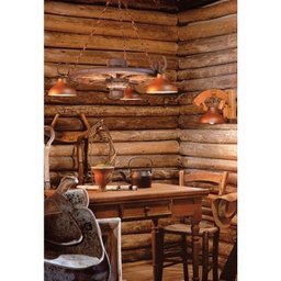 Arandela Rústica Madeira e Metal Estância Madelustre - 3