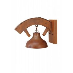 Arandela Rústica Madeira e Metal Estância Madelustre - 1