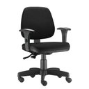 Ver imagem 1 de Cadeira Executiva Giratória para Escritório Job com Back System Ergonômica Nr-17 Anatômica Preta