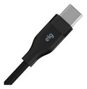 Ver imagem 2 de Cabo Elg 2 Mts Preto USB-C para USB-C 2 Mts - TC1002