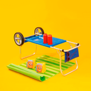 Ver imagem 7 de Carrinho De Praia Mor C/ Avanço Para Caixa Térmica Vira Mesa