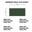 Ver imagem 6 de Tapete Ecológico para Camping e Praia Acampamento Alta Resistência 6M x 2,68M Zaka