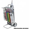 Carrinho de Praia em Aluminio e Plastico Que Vira Mesa com Bolsa Porta Objeto - 4