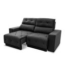 Ver imagem 7 de Sofá Retrátil/Reclinável Belga 1,80m Suede Velut com Molas no Assento