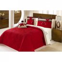 Ver imagem 3 de Jogo de Cama Fascínio Casal Queen Percal 150 Fios 04 Peças - Palha