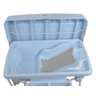 Banheira de Bebê com Suporte Desmontável e Trocador Millenia+ Baby Blue Burigotto - 8