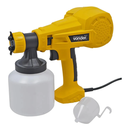 Pistola para Pintura Elétrica 2,6mm Hvlp Pev400 127v Vonder - 4