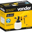 Ver imagem 6 de Pistola Pintura Eletrica Pulverizadora Tinta 260w 220v Hvlp Pev 400 Vonder