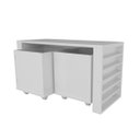 Ver imagem 2 de Rack com Baús e Porta Carrinhos Duplo Enoque 100% Mdf Woodcore