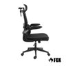 Cadeira Presidente Escritório Giratória Fox Office Preta Z411 - 2