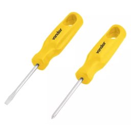 Kit de Chave Fenda Phillips com 10 Peças  Vonder - 5