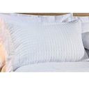 Ver imagem 3 de Kit Cobre Leito Casal Queen 03 Peças Percal 200 Fios Prátic Branco - Bernadete Casa