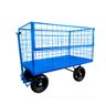 Carrinho Plataforma Lastro em Chapa de Aço Fechado em Tela - 1