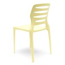 Ver imagem 5 de Cadeira para Cozinha Área Gourmet Jardim Empilhável Larsen P03 Amarelo - Lyam Decor